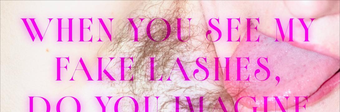 Urša Rahne: When you see my fake lashes, Do you imagine my shaved P****