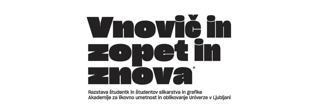 Vnovič in zopet in znova