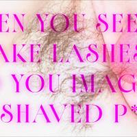 Urša Rahne: When you see my fake lashes, Do you imagine my shaved P****