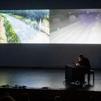 John Grzinich: Continuities of Irrelevant Matter in Marko Košnik: hEXPO – documentary movie, pre-premiere